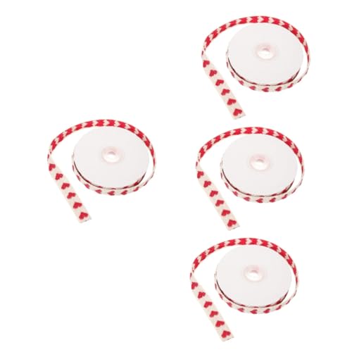 DIYEAH 4 Rollen Geschenkband für den täglichen Gebrauch seidenband ribbon decor Bastelband Jute Verpackung und Band Paketband für den täglichen Gebrauch verschleißfestes Verpackungsband DIYEAH 4 Rollen Geschenkband für den täglichen Gebrauch seidenband ribbon decor Bastelband Jute Verpackung und Band Paketband für den täglichen Gebrauch verschleißfestes Verpackungsband von DIYEAH