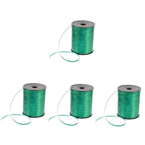 DIYEAH 4 Rollen Grünes DIY Geschenkband aus Kunststoff Langlebiges Bastel und Verpackungsband für Ballons Hochzeitsdeko Party und Blumenverpackung Vielseitig Einsetzbar DIYEAH 4 Rollen Grünes DIY Geschenkband aus Kunststoff Langlebiges Bastel und Verpackungsband für Ballons Hochzeitsdeko Party und Blumenverpackung Vielseitig Einsetzbar von DIYEAH