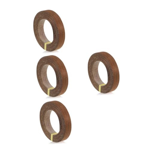 DIYEAH 4 Rollen Hochwertiges Holzfurnier Kantenband Breit für Möbelreparaturen und Restaurierungen Einfach zu Verarbeiten und Anzubringen Robust und Langlebig von DIYEAH