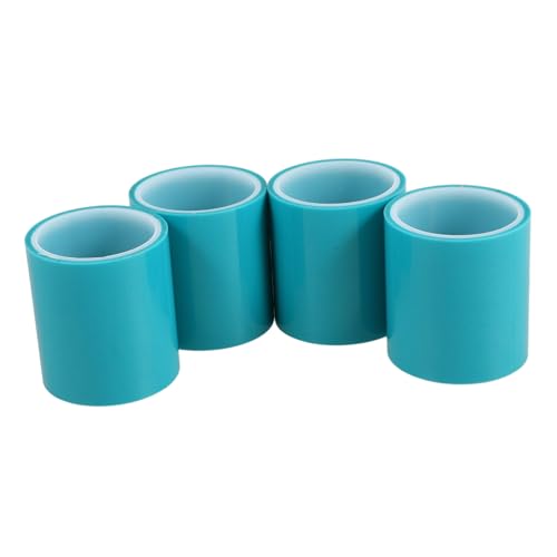 DIYEAH 4 Rollen Klebeband Hochtemperaturband Band Masse Wärmeband Harzband Zum Formen Von Epoxidharz Elektronikband Sky-blue Das Haustier von DIYEAH