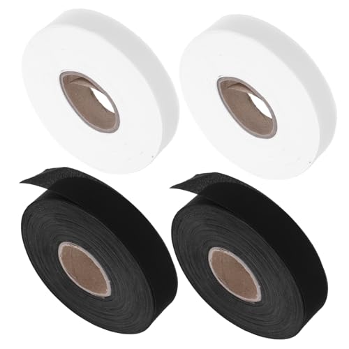 DIYEAH 4 Rollen Nähsäume Band Twill Tape für Gardinen Säume Dekoratives Umkettelungsband für Diy Nähprojekte Vielseitig Einsetzbar für Wohn und Bürodekoration von DIYEAH