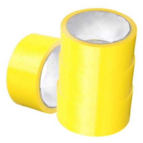 DIYEAH 4 Rollen Starkes Wasserdichtes Klebeband Hochleistungs Duct Tape für Teppichreparaturen und Bauanwendungen Einfach zu Schneiden und Rückstandsfrei Entfernbar von DIYEAH