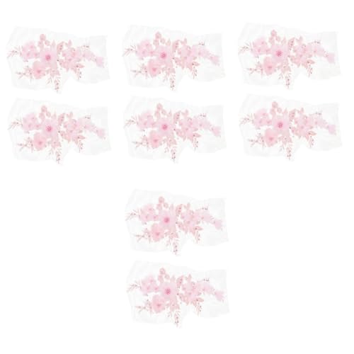 DIYEAH 4 Sätze Blumenspitze Verschiedene Bunte Aufnäher Stoffzubehör Kleidungsstück Patches Aufnäher Für Jeans 3d-stickflecken Stickereiflecken Gehäkelt Rosa Polyestergarn 2 Stücke * 4 DIYEAH 4 Sätze Blumenspitze Verschiedene Bunte Aufnäher Stoffzubehör Kleidungsstück Patches Aufnäher Für Jeans 3d-stickflecken Stickereiflecken Gehäkelt Rosa Polyestergarn 2 Stücke * 4 von DIYEAH