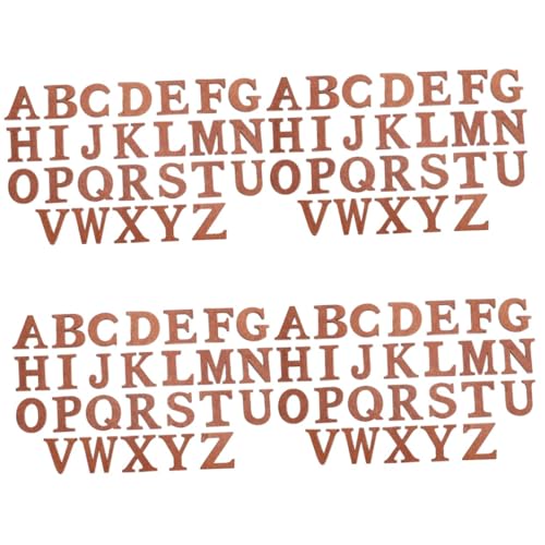 DIYEAH 4 Sätze Braune Holzbuchstaben Zum Basteln Große Buchstaben Für Die Wanddekoration Buchstabentafel Mit Ständer Buchstabe Z Blanko Buchstabe Y Fondant Große 26 Stück * 4 DIYEAH 4 Sätze Braune Holzbuchstaben Zum Basteln Große Buchstaben Für Die Wanddekoration Buchstabentafel Mit Ständer Buchstabe Z Blanko Buchstabe Y Fondant Große 26 Stück * 4 von DIYEAH