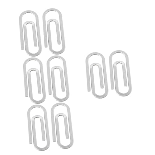 DIYEAH 4 Sätze Büroklammer Bookmark Geldumschläge Festigkeit Briefumschlag Notenhalter Stule Rechnungsklemme Rechnungen Fixieren Bürobedarf Aktenhalter Rostfreier Stahl Silver 2 Stück * 4 DIYEAH 4 Sätze Büroklammer Bookmark Geldumschläge Festigkeit Briefumschlag Notenhalter Stule Rechnungsklemme Rechnungen Fixieren Bürobedarf Aktenhalter Rostfreier Stahl Silver 2 Stück * 4 von DIYEAH