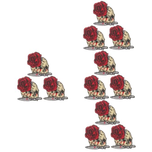 DIYEAH 4 Sätze Gestickter Aufnäher Stoff Kleidungsaufnäher Punk Für Kits Nähflicken Rockband Aufnäher Modische Bestickte Aufnäher Stickflicken Kleine Aufnäher 3 Stücke * 4 DIYEAH 4 Sätze Gestickter Aufnäher Stoff Kleidungsaufnäher Punk Für Kits Nähflicken Rockband Aufnäher Modische Bestickte Aufnäher Stickflicken Kleine Aufnäher 3 Stücke * 4 von DIYEAH