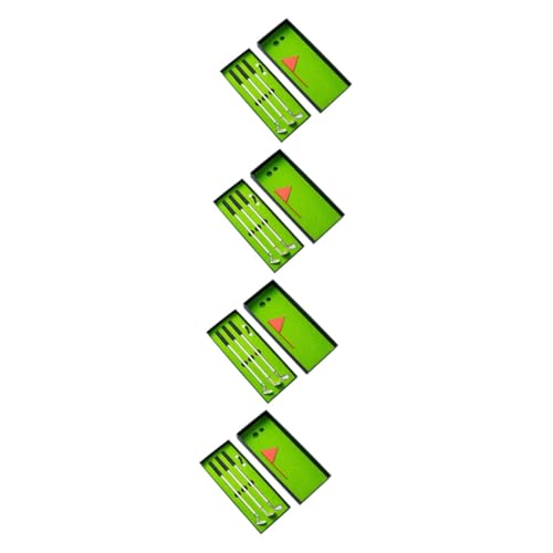DIYEAH 4 Sätze Golfschläger-Stift Golfstift Mini Lustiges Golfgeschenk Golfspiele drinnen schrullig kugelschreiber Golfzubehör Golf-Stifte Strumpffüller für Männer Metall von DIYEAH