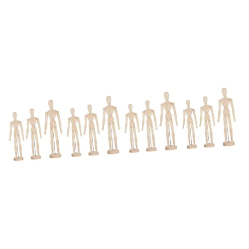 DIYEAH 4 Sätze Holzfiguren Zeichenmodell Dekoration Heimdekoration Künstler Zeichenpuppe Mannequin Gelenkmodell Figurenständer Zum Zeichnen Von Kinderfiguren 3 Stück * 4 DIYEAH 4 Sätze Holzfiguren Zeichenmodell Dekoration Heimdekoration Künstler Zeichenpuppe Mannequin Gelenkmodell Figurenständer Zum Zeichnen Von Kinderfiguren 3 Stück * 4 von DIYEAH