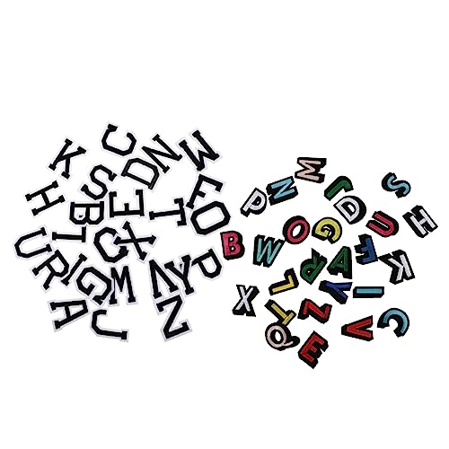 DIYEAH 4 Sätze Kreative Alphabet Bügelpatches Aufnäher für Kleidung Buchstaben Bunte Applikationen Stickerei Applique zum Aufbügeln oder Nähen DIY Accessoires für Jacken Hüte Taschen DIYEAH 4 Sätze Kreative Alphabet Bügelpatches Aufnäher für Kleidung Buchstaben Bunte Applikationen Stickerei Applique zum Aufbügeln oder Nähen DIY Accessoires für Jacken Hüte Taschen von DIYEAH