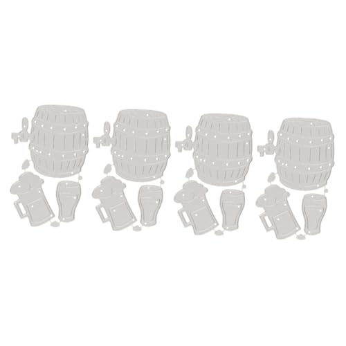 DIYEAH 4 Sätze Metallmesserform Stanzformen Für Die Kartenherstellung Metallstanzformen Für Scrapbooking Metallstanzformen Zum Basteln Prägung Gestanzt Stahl Mit Hohem Kohlenstoffgehalt DIYEAH 4 Sätze Metallmesserform Stanzformen Für Die Kartenherstellung Metallstanzformen Für Scrapbooking Metallstanzformen Zum Basteln Prägung Gestanzt Stahl Mit Hohem Kohlenstoffgehalt von DIYEAH