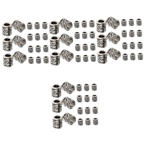 DIYEAH 4 Sätze Metallperle Basteln Perlen Für Schmuckhersteller Haarschmuck Antiker Schmuck Herstellung Reiz Machen Bartperlen Wohnung Männer Silver Zinklegierung 20 Stück * 4 DIYEAH 4 Sätze Metallperle Basteln Perlen Für Schmuckhersteller Haarschmuck Antiker Schmuck Herstellung Reiz Machen Bartperlen Wohnung Männer Silver Zinklegierung 20 Stück * 4 von DIYEAH