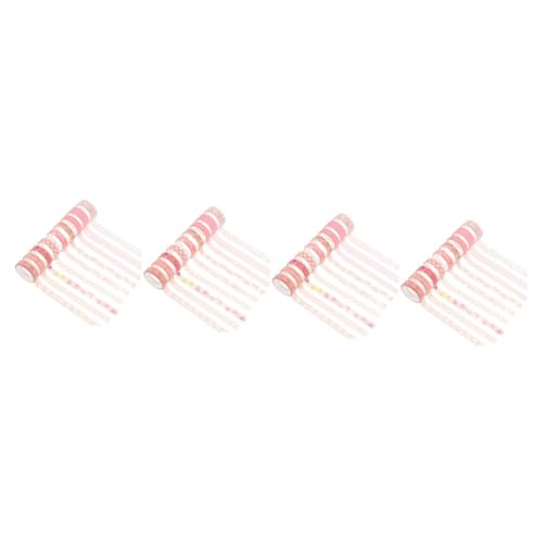 DIYEAH 4 Sätze Peach Sticker Tape Farbig Dekoration Lieferungen Zeitschriftenband- Ästhetisch Farben Washi Diy Bastelband Washi Tape Zum Basteln Papier 9 Rollen * 4 DIYEAH 4 Sätze Peach Sticker Tape Farbig Dekoration Lieferungen Zeitschriftenband- Ästhetisch Farben Washi Diy Bastelband Washi Tape Zum Basteln Papier 9 Rollen * 4 von DIYEAH