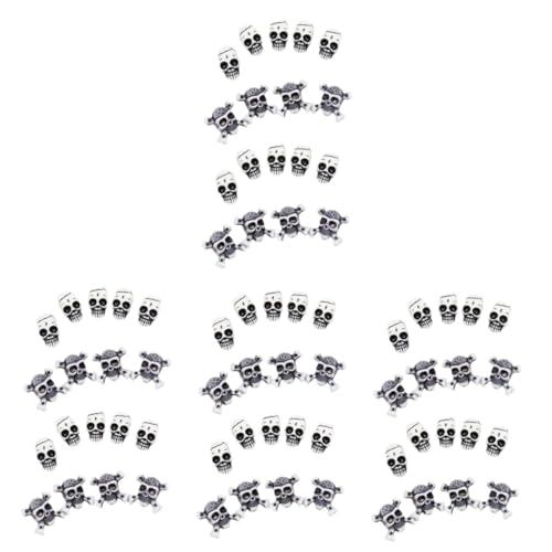 DIYEAH 4 Sätze Perforierte Schädel Handgemachte Schmuckherstellung Schmuckdesign -ohrringe Ohrringe Halskette Lose Perlen Diy Liefert Harz 20 Stück * 4 DIYEAH 4 Sätze Perforierte Schädel Handgemachte Schmuckherstellung Schmuckdesign -ohrringe Ohrringe Halskette Lose Perlen Diy Liefert Harz 20 Stück * 4 von DIYEAH