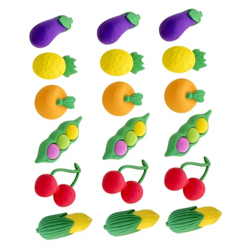 DIYEAH 4 Sätze Radiergummi Schulgeschenke Kindergäuer Gemüseradierer Mini-radierer Kindergeschenk DIYEAH 4 Sätze Radiergummi Schulgeschenke Kindergäuer Gemüseradierer Mini-radierer Kindergeschenk von DIYEAH