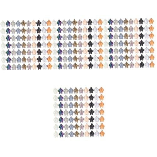 DIYEAH 4 Sätze Schildkröten Glasperlen Für Diy Schmuckherstellung Bunte Spacer Beads Für Und Armbänder Leicht Und Tragbar Für Kreative Bastelprojekte 120 Stück * 4 von DIYEAH