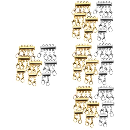 DIYEAH 4 Sätze Schmuck Magnetschnalle Perlenkette Halsketten Perlenkette Schmuckverschlüsse Halskettenverbinder Multi Halskettenverschluss Halskettentrenner Zum Schichten Von 8 Stücke * 4 DIYEAH 4 Sätze Schmuck Magnetschnalle Perlenkette Halsketten Perlenkette Schmuckverschlüsse Halskettenverbinder Multi Halskettenverschluss Halskettentrenner Zum Schichten Von 8 Stücke * 4 von DIYEAH