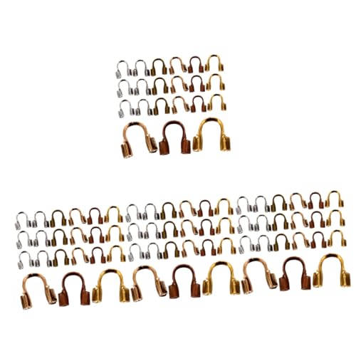 DIYEAH 4 Sätze Schmuckdraht Crimp Beads Quetschperle Schmuckteile Armband Bänder Perlen Rahmen Zubehör Zur Schmuckherstellung Drahtschutz Für Die Schmuckherstellung Metall 600 Stück * 4 DIYEAH 4 Sätze Schmuckdraht Crimp Beads Quetschperle Schmuckteile Armband Bänder Perlen Rahmen Zubehör Zur Schmuckherstellung Drahtschutz Für Die Schmuckherstellung Metall 600 Stück * 4 von DIYEAH