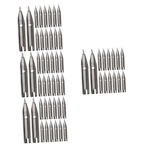 DIYEAH 4 Sätze Schreibfeder Stifte Pen Stiftzubehör Ersatzfedern Für Füllfederhalter Tintenstiftspitzen Schule Füllfederhalterspitzen Kalligraphie-schreibstiftspitzen Metall 15 Stücke * 4 DIYEAH 4 Sätze Schreibfeder Stifte Pen Stiftzubehör Ersatzfedern Für Füllfederhalter Tintenstiftspitzen Schule Füllfederhalterspitzen Kalligraphie-schreibstiftspitzen Metall 15 Stücke * 4 von DIYEAH