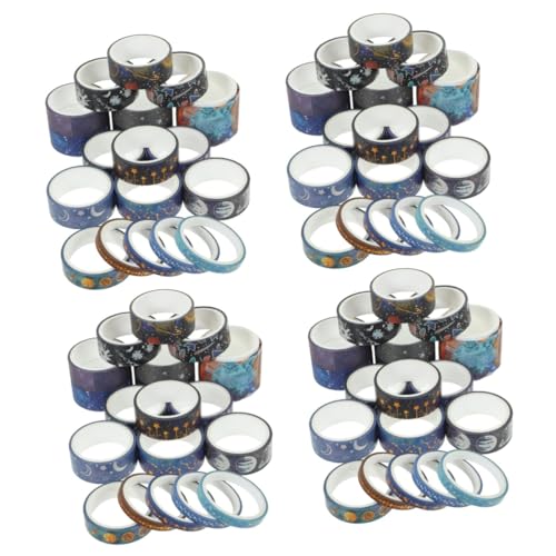 DIYEAH 4 Sätze Sternenhimmel -aufkleber Uv Aufkleber Für Sternpapierstreifen Band Masse Geschenkband Geschenkeband Scrapbook-diy-klebebänder Wickelbänder Japanisches Papier 19 Rollen * 4 DIYEAH 4 Sätze Sternenhimmel -aufkleber Uv Aufkleber Für Sternpapierstreifen Band Masse Geschenkband Geschenkeband Scrapbook-diy-klebebänder Wickelbänder Japanisches Papier 19 Rollen * 4 von DIYEAH