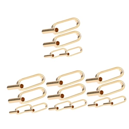 DIYEAH 4 Sätze Teiliges Broschen Pendant Converter Broschen Zubehör Für Diy Trendiges Design Hellgold Für Vielseitige Outfits 4 Stück * 4 von DIYEAH
