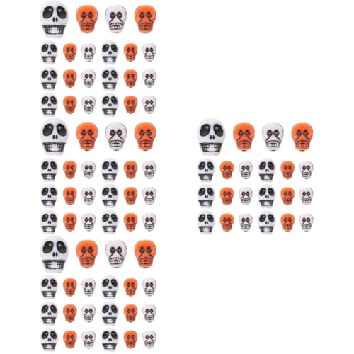 DIYEAH 4 Sätze Totenkopfperlen Für Schmuckherstellung Leichte Glänzende Schädelperlen Für Armbänder Und Für Diy Bastelprojekte 150 Stück * 4 DIYEAH 4 Sätze Totenkopfperlen Für Schmuckherstellung Leichte Glänzende Schädelperlen Für Armbänder Und Für Diy Bastelprojekte 150 Stück * 4 von DIYEAH