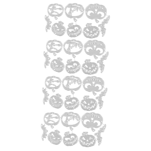 DIYEAH 4 Sets Metallmesser Formstanzer Basteln Halloween Schnitte Stanzformen Herstellung Von Erwachsenen Und Junk Paper Horror Zubehör Schablonen Dekorationen Kohlenstoffstahl DIYEAH 4 Sets Metallmesser Formstanzer Basteln Halloween Schnitte Stanzformen Herstellung Von Erwachsenen Und Junk Paper Horror Zubehör Schablonen Dekorationen Kohlenstoffstahl von DIYEAH