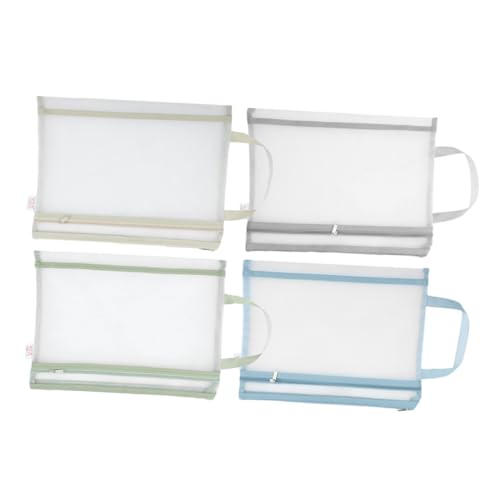 DIYEAH 4 Stück Aktenaufbewahrungstasche Filament Aufbewahrungstasche Netzstoff Reißverschluss Große Taschen Dokumenten Organizer Kulturbeutel Dokumententasche Aktenordner DIYEAH 4 Stück Aktenaufbewahrungstasche Filament Aufbewahrungstasche Netzstoff Reißverschluss Große Taschen Dokumenten Organizer Kulturbeutel Dokumententasche Aktenordner von DIYEAH