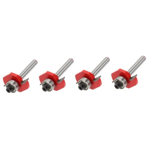 DIYEAH 4 Stück Ball T-förmiges Messer Holzbearbeitungs-Bit Schneiden bohrständer Holzbearbeitungswerkzeug Router -Bits für Holzbearbeitungsfräsen Fräser Rostfreier Stahl DIYEAH 4 Stück Ball T-förmiges Messer Holzbearbeitungs-Bit Schneiden bohrständer Holzbearbeitungswerkzeug Router -Bits für Holzbearbeitungsfräsen Fräser Rostfreier Stahl von DIYEAH