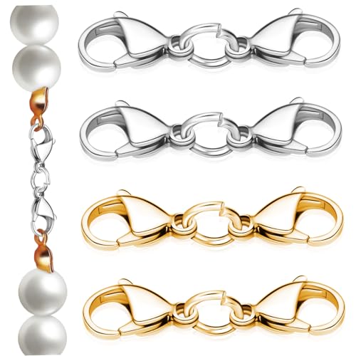 DIYEAH 4 Stück Doppelöffnungs Lobster Clips Legierung für Armbänder und und Benutzerfreundlich für Schmuckherstellung DIYEAH 4 Stück Doppelöffnungs Lobster Clips Legierung für Armbänder und und Benutzerfreundlich für Schmuckherstellung von DIYEAH