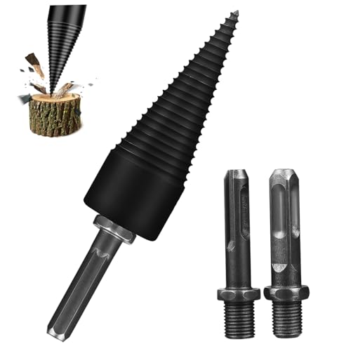 DIYEAH 4 Stück Effizienter Holzspalterbohrer Teiliges mit Hartstahl für Brennholzspalten Vielseitig Einsetzbar für Haushalt und Camping Einfache Installation Kompakt und Tragbar DIYEAH 4 Stück Effizienter Holzspalterbohrer Teiliges mit Hartstahl für Brennholzspalten Vielseitig Einsetzbar für Haushalt und Camping Einfache Installation Kompakt und Tragbar von DIYEAH