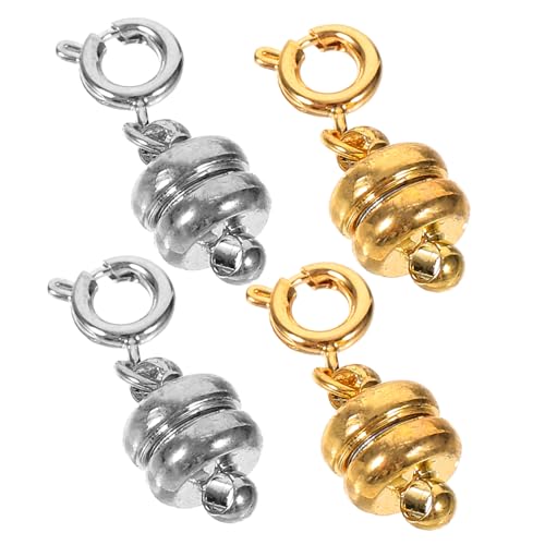 DIYEAH 4 Stück Magnetischer Schmuckverschluss für Armbänder und Wiederverwendbare Magnetverschluss Konnektoren für Diy Schmuckherstellung Sicher und Zuverlässig von DIYEAH