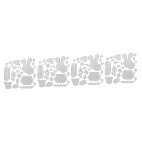 DIYEAH 4 Stück Messerform Selber Machen Scrapbook-stanzformen Sterben Stanze Für Herstellung Sammelalbum Scrapbooking Gestanzt Bastelvorlage Stanzformen Silver Kohlenstoffstahl DIYEAH 4 Stück Messerform Selber Machen Scrapbook-stanzformen Sterben Stanze Für Herstellung Sammelalbum Scrapbooking Gestanzt Bastelvorlage Stanzformen Silver Kohlenstoffstahl von DIYEAH