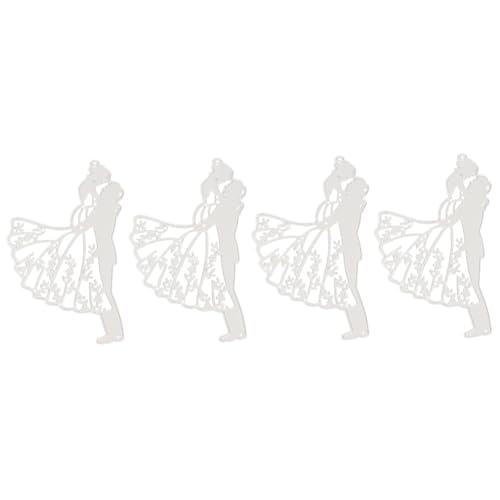 DIYEAH 4 Stück Metallmesserform Produkt Party Schneiden Dekorationen Diy Bastelschablone Hochzeitstorte Schnitte Stanzformen Für Die Kartenherstellung Kuchenschablonen Kohlenstoffstahl DIYEAH 4 Stück Metallmesserform Produkt Party Schneiden Dekorationen Diy Bastelschablone Hochzeitstorte Schnitte Stanzformen Für Die Kartenherstellung Kuchenschablonen Kohlenstoffstahl von DIYEAH
