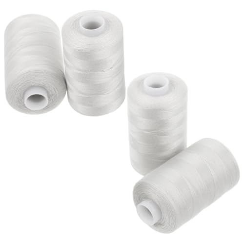 DIYEAH 4 Stück Nähgarn Polyester Yards Universelles Nähgarn für Nähmaschine Handnähen Quilten Stickerei Hohe Reißfestigkeit Farbsättigung Vielseitiges Nähzubehör von DIYEAH