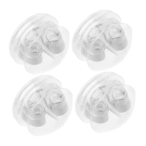 DIYEAH 4 Stück Ohrring-zubehör Ohrringe Rücken Ohrstecker Für Ohrstecker Klare Ohrringverschlüsse Aus Silikon Ohrschmuck Zurück Verriegelungs-ohrring-stopper Ohrschutz Silver Kupfer DIYEAH 4 Stück Ohrring-zubehör Ohrringe Rücken Ohrstecker Für Ohrstecker Klare Ohrringverschlüsse Aus Silikon Ohrschmuck Zurück Verriegelungs-ohrring-stopper Ohrschutz Silver Kupfer von DIYEAH
