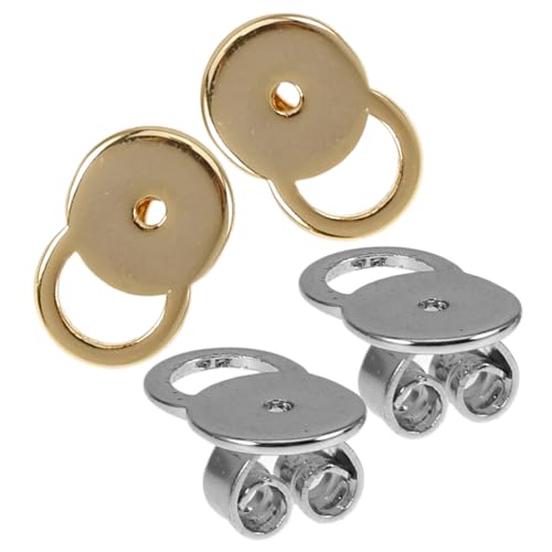 DIYEAH 4 Stück Ohrstöpsel Ohrringe Ohrringrücken für Beiträge Ohrringverschlüsse klar Ohrstecker Verschlüsse Ohrringe zum Selbermachen Ohrringrückersatz durchbohrte Ohrringe zurück Kupfer DIYEAH 4 Stück Ohrstöpsel Ohrringe Ohrringrücken für Beiträge Ohrringverschlüsse klar Ohrstecker Verschlüsse Ohrringe zum Selbermachen Ohrringrückersatz durchbohrte Ohrringe zurück Kupfer von DIYEAH