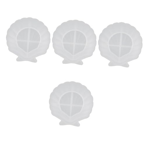 DIYEAH 4 Stück Schalenplattenform Muscheln Zum Dekorieren Hülse Fondant Modellieren Schalenform Silikonformen Für Schmuckschalen Gießformen Für Schmucktabletts Diy-material Weiß Kieselgel DIYEAH 4 Stück Schalenplattenform Muscheln Zum Dekorieren Hülse Fondant Modellieren Schalenform Silikonformen Für Schmuckschalen Gießformen Für Schmucktabletts Diy-material Weiß Kieselgel von DIYEAH