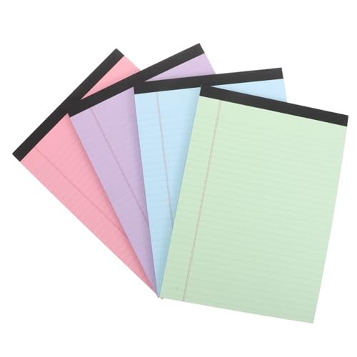 DIYEAH 4 Stück Schreibblock Klarsichtpapier Notizhefte für Büro Schule Zuhause Einfaches Abreißen und Präzise Linienführung DIYEAH 4 Stück Schreibblock Klarsichtpapier Notizhefte für Büro Schule Zuhause Einfaches Abreißen und Präzise Linienführung von DIYEAH