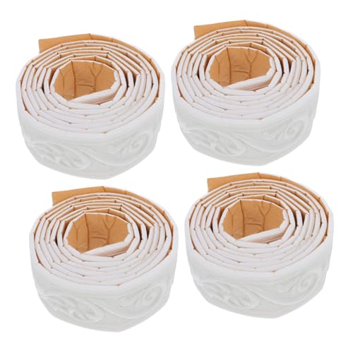 DIYEAH 4 Stück Selbstklebende Wandbordüre Flexible Xpe Schaumleisten mit Einzigartigem Design für Vielseitige Wanddekoration Geeignet für Fliesen und Elegante Wohnraumverschönerung DIYEAH 4 Stück Selbstklebende Wandbordüre Flexible Xpe Schaumleisten mit Einzigartigem Design für Vielseitige Wanddekoration Geeignet für Fliesen und Elegante Wohnraumverschönerung von DIYEAH