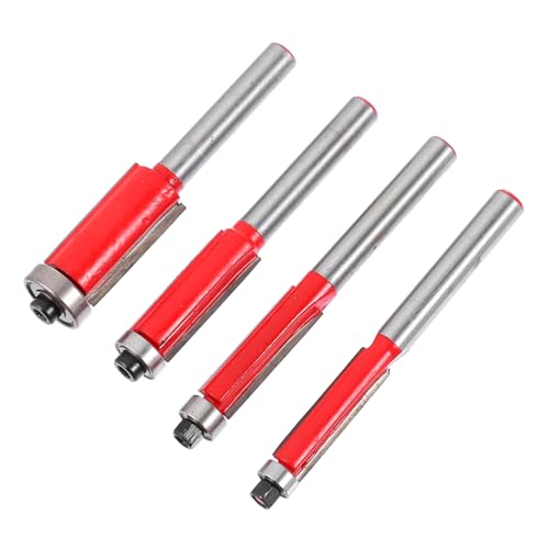 DIYEAH 4 Stück Teiliges Bündigfräser Holzschneider Präzisionsschneider mit Hochleistungslegierungsblättern für Diy Holzarbeiten und Schnitzarbeiten Langlebig und Tragbar DIYEAH 4 Stück Teiliges Bündigfräser Holzschneider Präzisionsschneider mit Hochleistungslegierungsblättern für Diy Holzarbeiten und Schnitzarbeiten Langlebig und Tragbar von DIYEAH