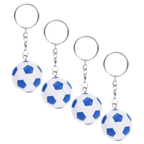 DIYEAH 4 Stück Teiliges Fußball Schlüsselanhänger Realistische Sport Charm Anhänger in Robuste Schlüsselringe für Tasche und Dekorativ und Langlebig für Fans DIYEAH 4 Stück Teiliges Fußball Schlüsselanhänger Realistische Sport Charm Anhänger in Robuste Schlüsselringe für Tasche und Dekorativ und Langlebig für Fans von DIYEAH