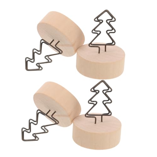 DIYEAH 4 Stück Teiliges Memo Fotoclips mit Holzsockel Kreative Tischkartenhalter für Party und Büro Stabile Nachricht Bildhalter Wiederverwendbar Leicht und Dekorativ für Hochzeiten und DIYEAH 4 Stück Teiliges Memo Fotoclips mit Holzsockel Kreative Tischkartenhalter für Party und Büro Stabile Nachricht Bildhalter Wiederverwendbar Leicht und Dekorativ für Hochzeiten und von DIYEAH