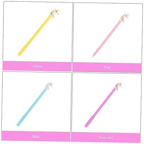DIYEAH 4 Stück Teiliges Niedliche Gelstifte mit Einhorn form Farbige Kugelschreiber für Leichte Schreibstifte für Schule und Alltag Praktische Schreibwaren für Mädchen Zufällige Farbe DIYEAH 4 Stück Teiliges Niedliche Gelstifte mit Einhorn form Farbige Kugelschreiber für Leichte Schreibstifte für Schule und Alltag Praktische Schreibwaren für Mädchen Zufällige Farbe von DIYEAH