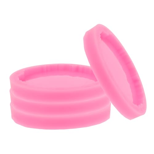 DIYEAH 4 Stück Teiliges Runde Silikonform für Harzuntersetzer Unregelmäßige Blütenform Pinke Epoxidharz-moulds zum Gießen DIY Tischuntersetzer Kreative Wohnaccessoires DIYEAH 4 Stück Teiliges Runde Silikonform für Harzuntersetzer Unregelmäßige Blütenform Pinke Epoxidharz-moulds zum Gießen DIY Tischuntersetzer Kreative Wohnaccessoires von DIYEAH