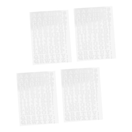 DIYEAH 4 Stück Teiliges Set Kleine Bügelbuchstaben für Kleidung Hitzebeständige Transferfolie mit Alphabet und Symbolen Einfache Anwendung für Diy T Shirts Hüte Taschen Langlebige DIYEAH 4 Stück Teiliges Set Kleine Bügelbuchstaben für Kleidung Hitzebeständige Transferfolie mit Alphabet und Symbolen Einfache Anwendung für Diy T Shirts Hüte Taschen Langlebige von DIYEAH
