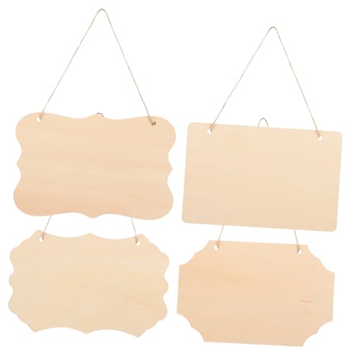 DIYEAH 4 Stück Türschild Für Haustiere Aus Holz Handwerk Leer Lackierbar Schild Aus Holz Unfertige Holzplatte Holzschild Zum Aufhängen Hängende Holzplatte Hängendes Holzbrett Buchsbaum DIYEAH 4 Stück Türschild Für Haustiere Aus Holz Handwerk Leer Lackierbar Schild Aus Holz Unfertige Holzplatte Holzschild Zum Aufhängen Hängende Holzplatte Hängendes Holzbrett Buchsbaum von DIYEAH
