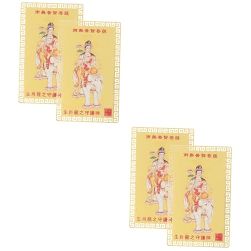 DIYEAH 4 Stück Zodiac Karten Dekoration Messing Ornamente für Chinesische Frühlingsfest Glücksbringer mit für Garten Hochzeit Schlafzimmer und Büro DIYEAH 4 Stück Zodiac Karten Dekoration Messing Ornamente für Chinesische Frühlingsfest Glücksbringer mit für Garten Hochzeit Schlafzimmer und Büro von DIYEAH