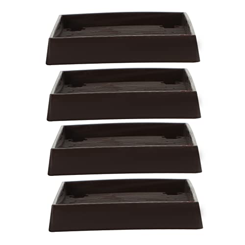DIYEAH 4 Stück rutschfeste Matte Unterstützung Pads Beschützer für Möbel Unterlage Bettgriffe, um EIN Verrutschen zu verhindern rutschfeste Möbelgriffe Plastik Light Brown DIYEAH 4 Stück rutschfeste Matte Unterstützung Pads Beschützer für Möbel Unterlage Bettgriffe, um EIN Verrutschen zu verhindern rutschfeste Möbelgriffe Plastik Light Brown von DIYEAH