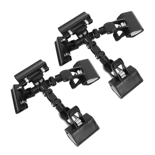 DIYEAH 4 Stücke Einstellbarer Etikettenclip Malklammer Für Staffeleien Doppelseitige Clips Doppelkopf -memo -clip Malerei-clip Büroklammer Aus Kunststoff Doppelkopf-malclip Schwarz Eisen DIYEAH 4 Stücke Einstellbarer Etikettenclip Malklammer Für Staffeleien Doppelseitige Clips Doppelkopf -memo -clip Malerei-clip Büroklammer Aus Kunststoff Doppelkopf-malclip Schwarz Eisen von DIYEAH