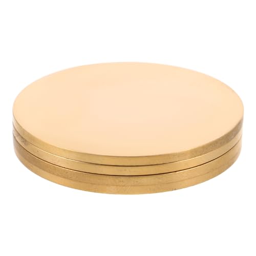 DIYEAH 4 runde Kupferplatten: 45 mm/1,778 Zoll Stanzrohling, runde Metallplatte, Prägewerkzeug zum Gravieren und Basteln DIYEAH 4 runde Kupferplatten: 45 mm/1,778 Zoll Stanzrohling, runde Metallplatte, Prägewerkzeug zum Gravieren und Basteln von DIYEAH